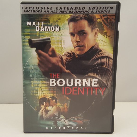 THE BOURNE IDENTITY DVD Widescreen 2007 USED - Picture 1 of 9